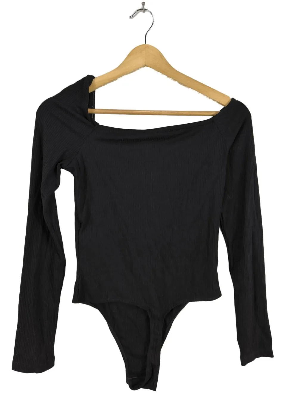 Bodies>NA-KD Basic-Body Größe 38 schwarz