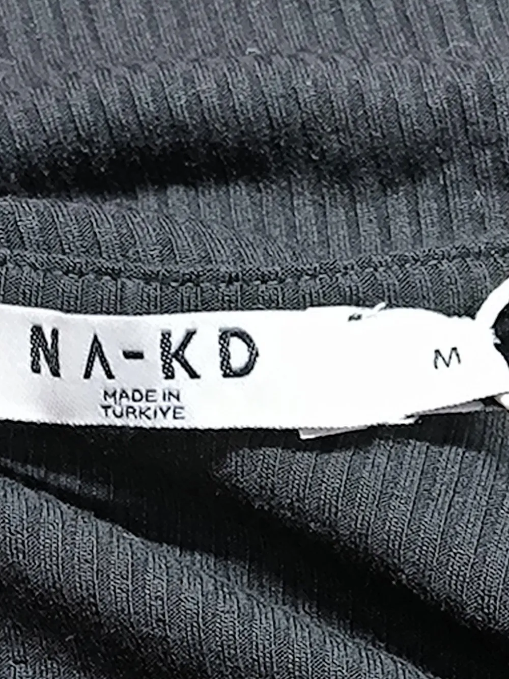 Bodies>NA-KD Basic-Body Größe 38 schwarz