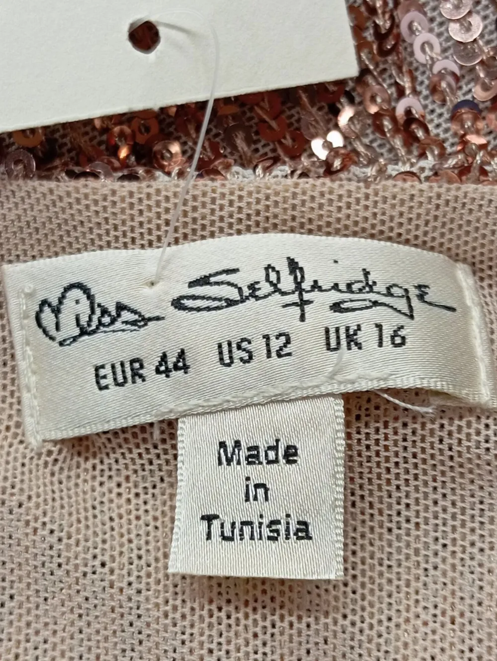 Bodies>Miss Selfridge Basic-Body Größe 44 wollweißgoldfarben