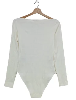 Bodies>H&M Basic-Body Größe 42 weiß