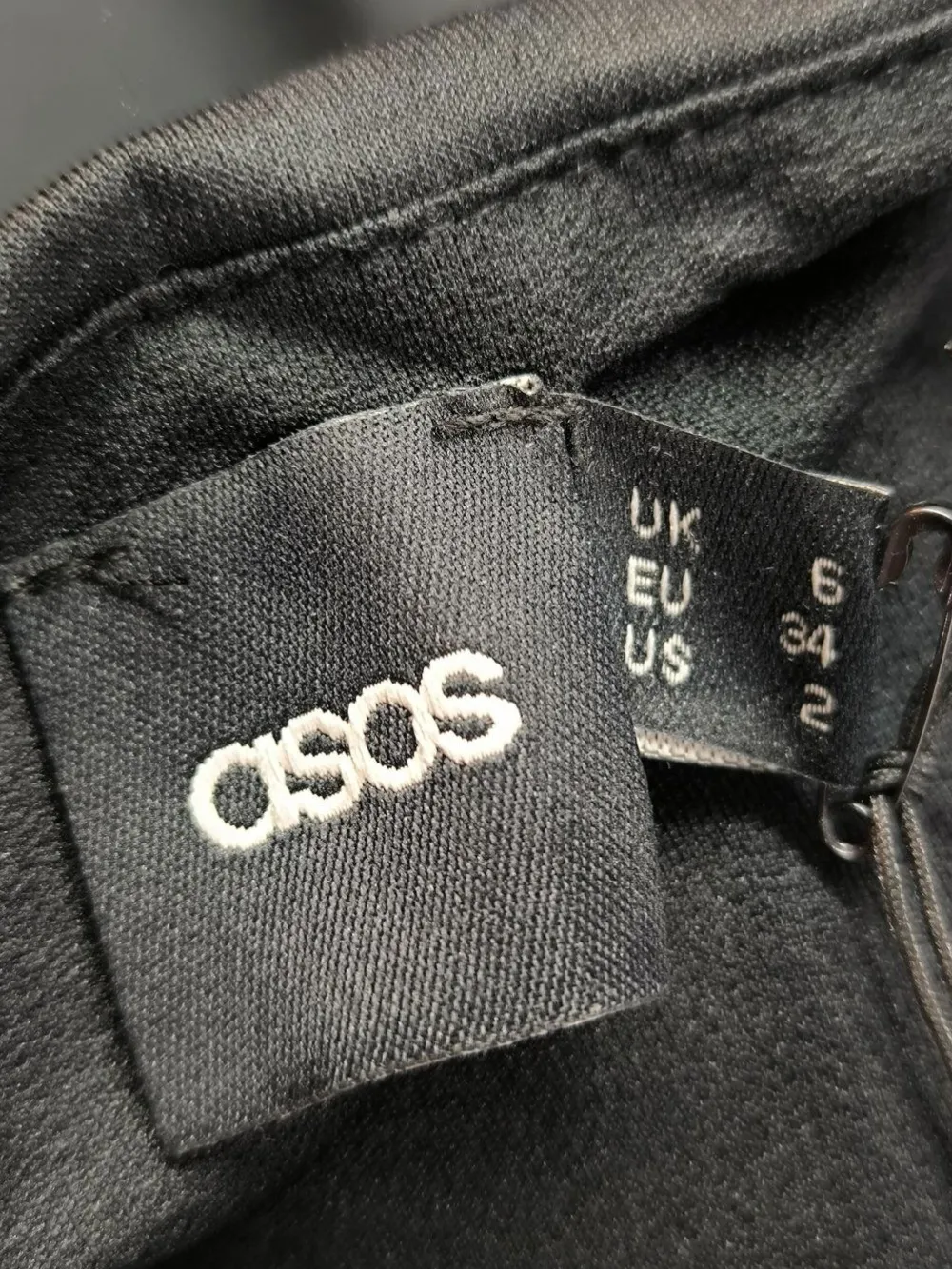 Bodies>Asos Basic-Body Größe 34 schwarz
