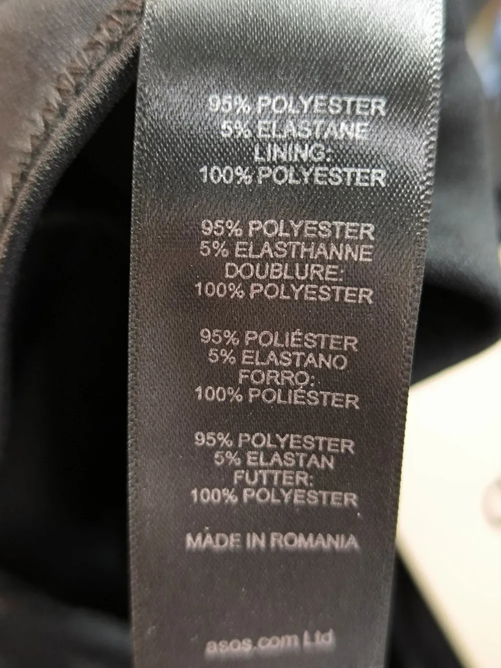 Bodies>Asos Basic-Body Größe 34 schwarz