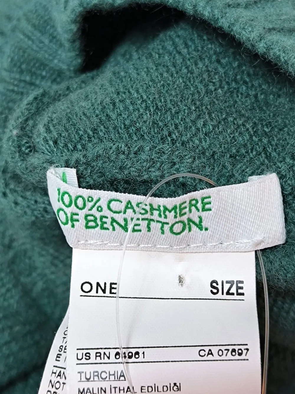 Mützen>United Colors of Benetton Baskenmütze waldgrün