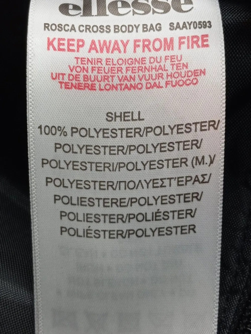 Bauchtaschen>Ellesse Bauchtasche schwarz