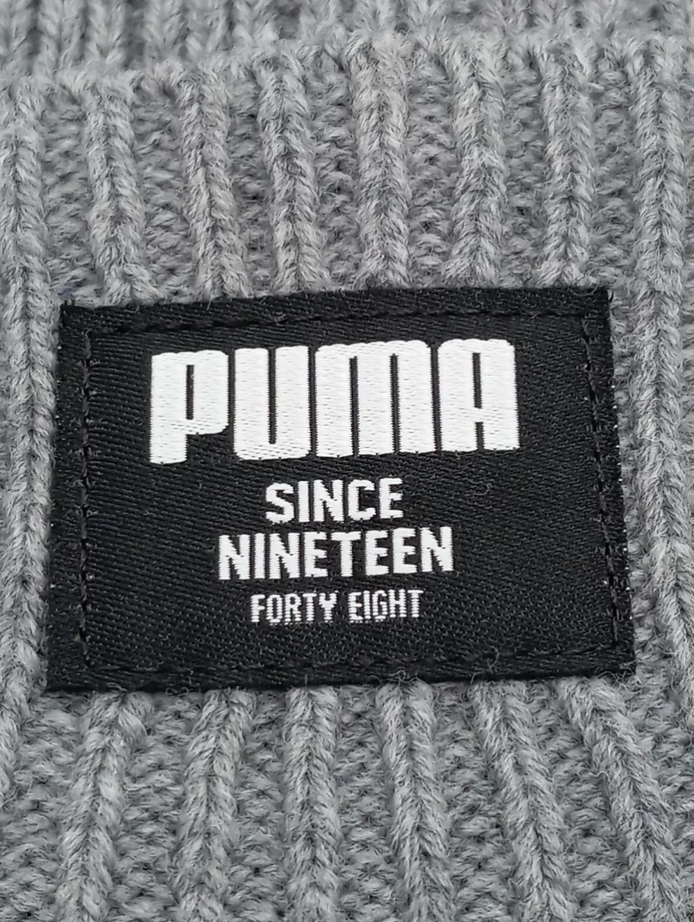 Mützen>Puma Beanie hellgrau