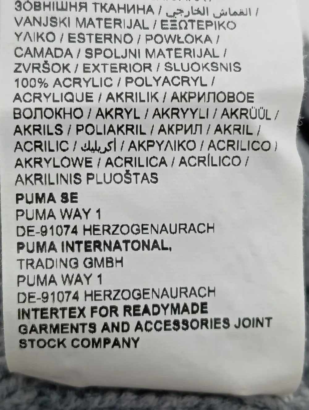 Mützen>Puma Beanie hellgrau