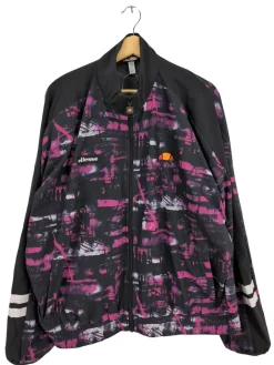 Jacken>Ellesse Übergangsjacke Größe 44 pinkschwarz