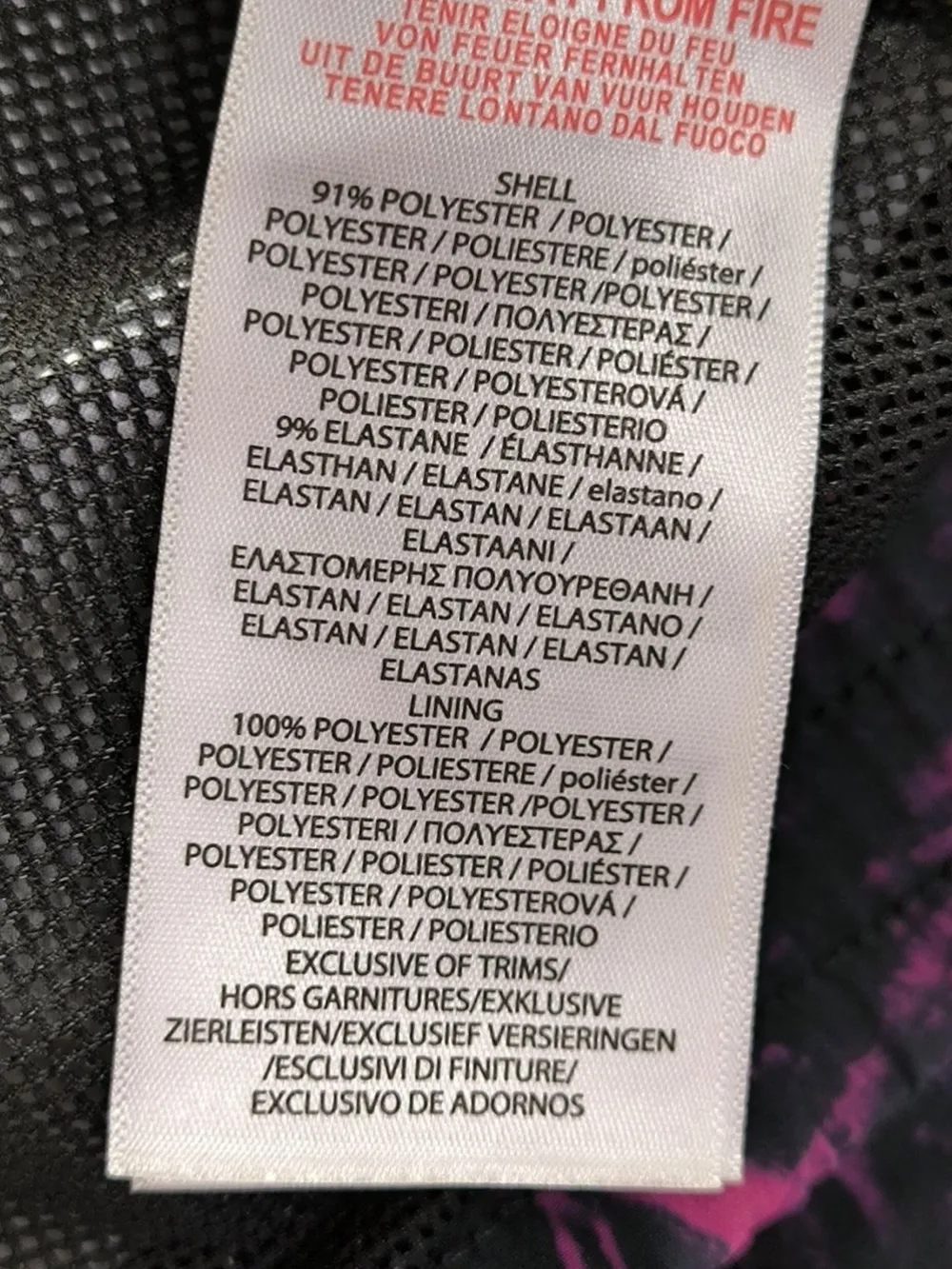 Jacken>Ellesse Übergangsjacke Größe 44 pinkschwarz