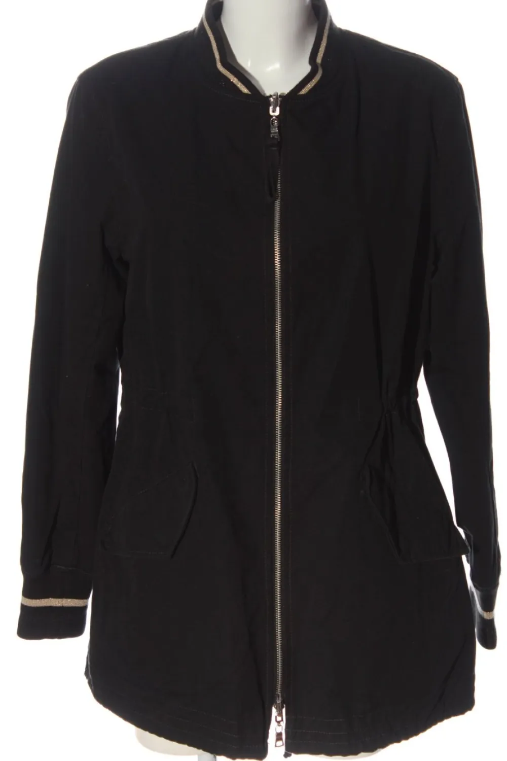 Jacken>Blonde No. 8 Übergangsjacke Größe 36 schwarzwollweiß