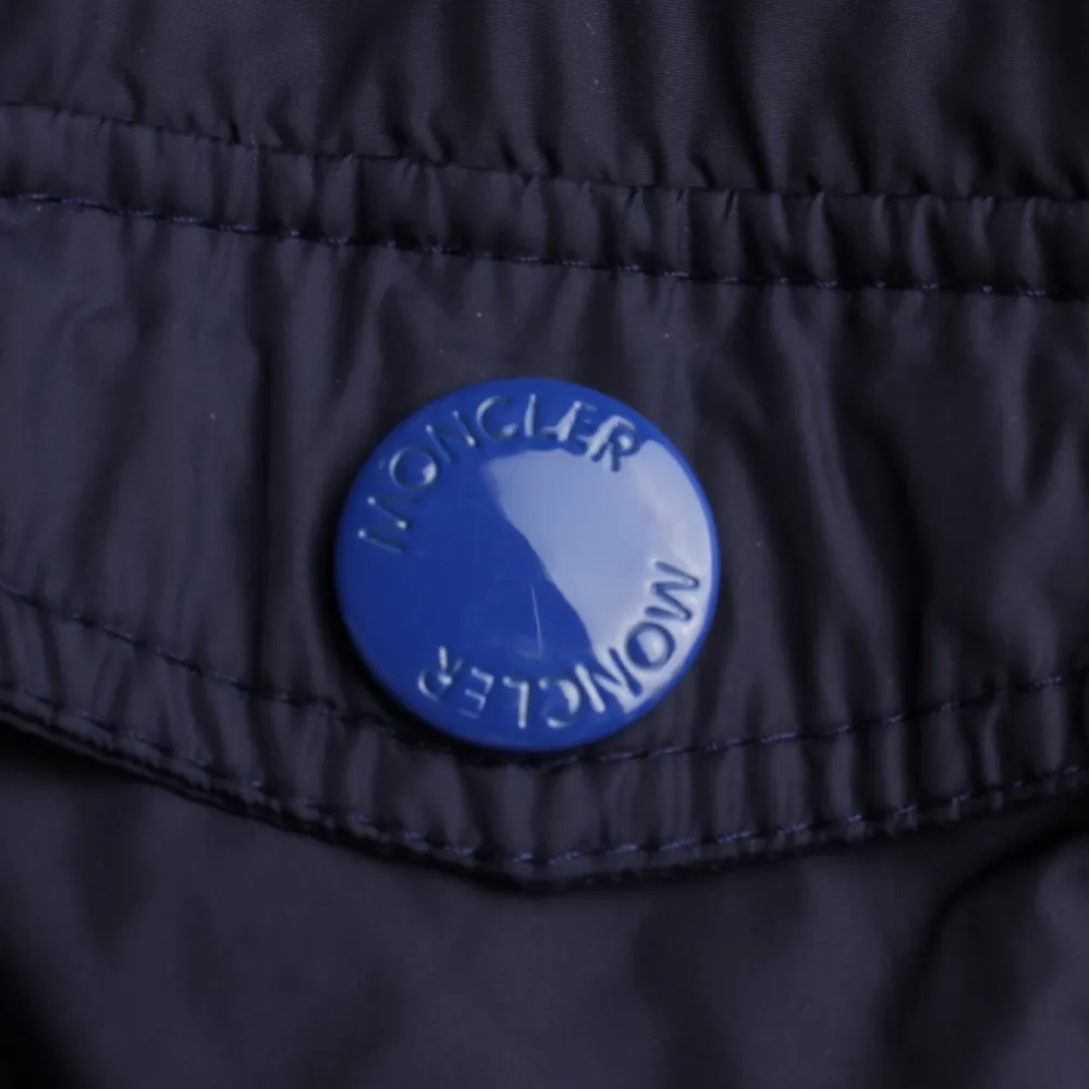 Jacken>Moncler Übergangsjacke Größe 38 blau