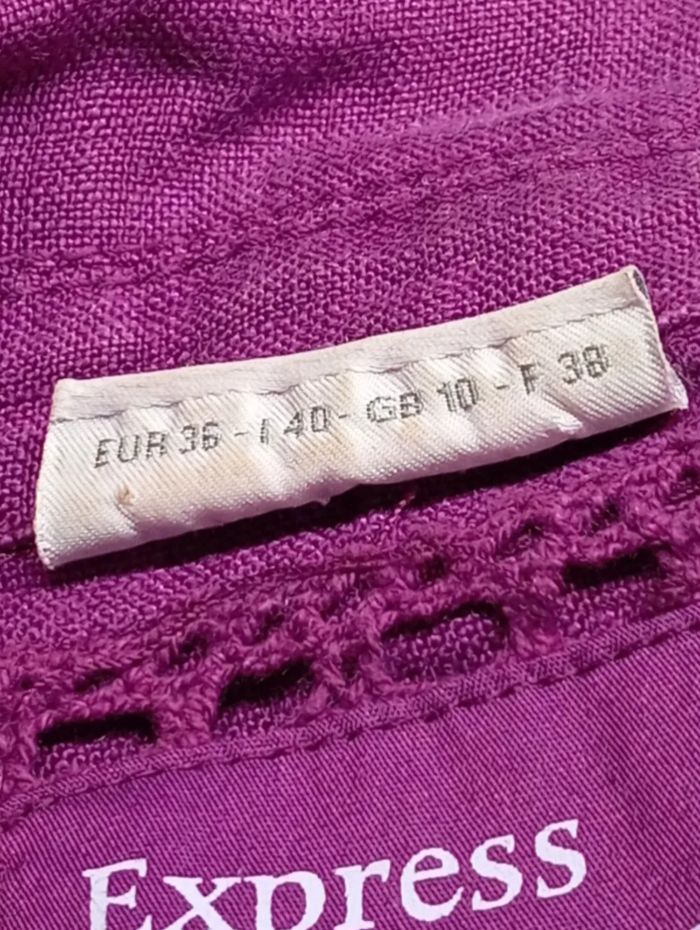 Jacken>Street One Übergangsjacke Größe 36 lila