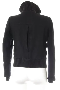 Jacken>Zara Basic Übergangsjacke Größe 36 schwarz