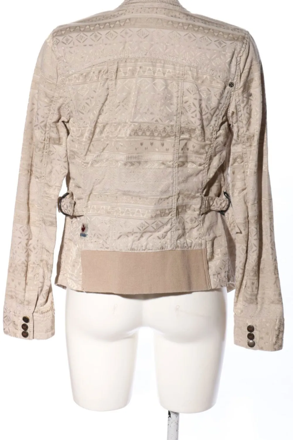 Jacken>Khujo Übergangsjacke Größe 36 wollweiß