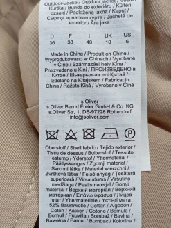 Übergangsmantel Größe 36-s.Oliver Best