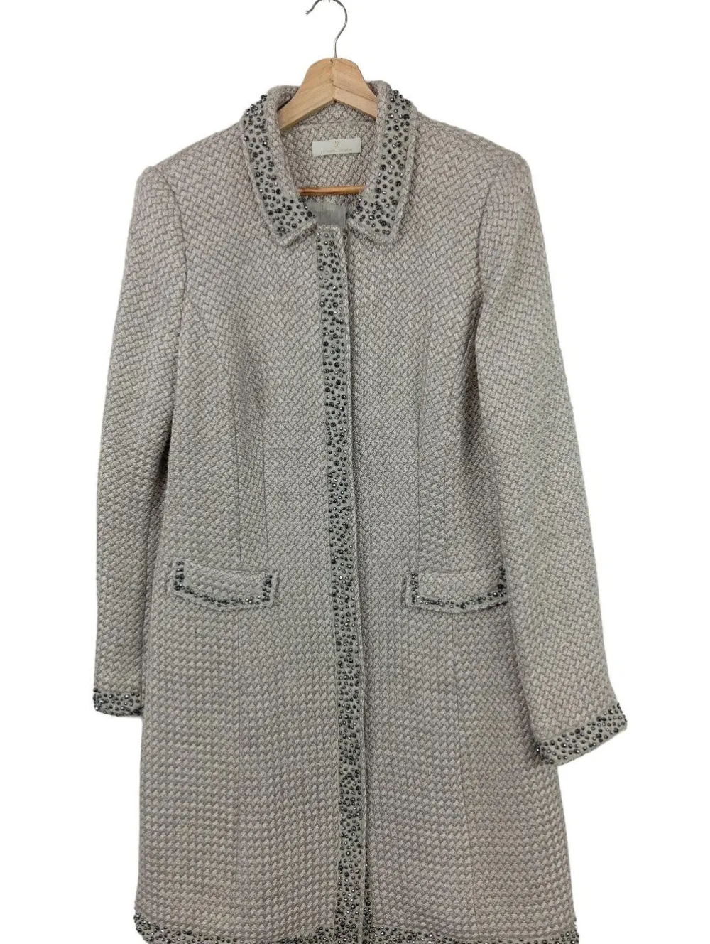 Mäntel>Roberta Scarpa Übergangsmantel Größe 42 hellgraugrau