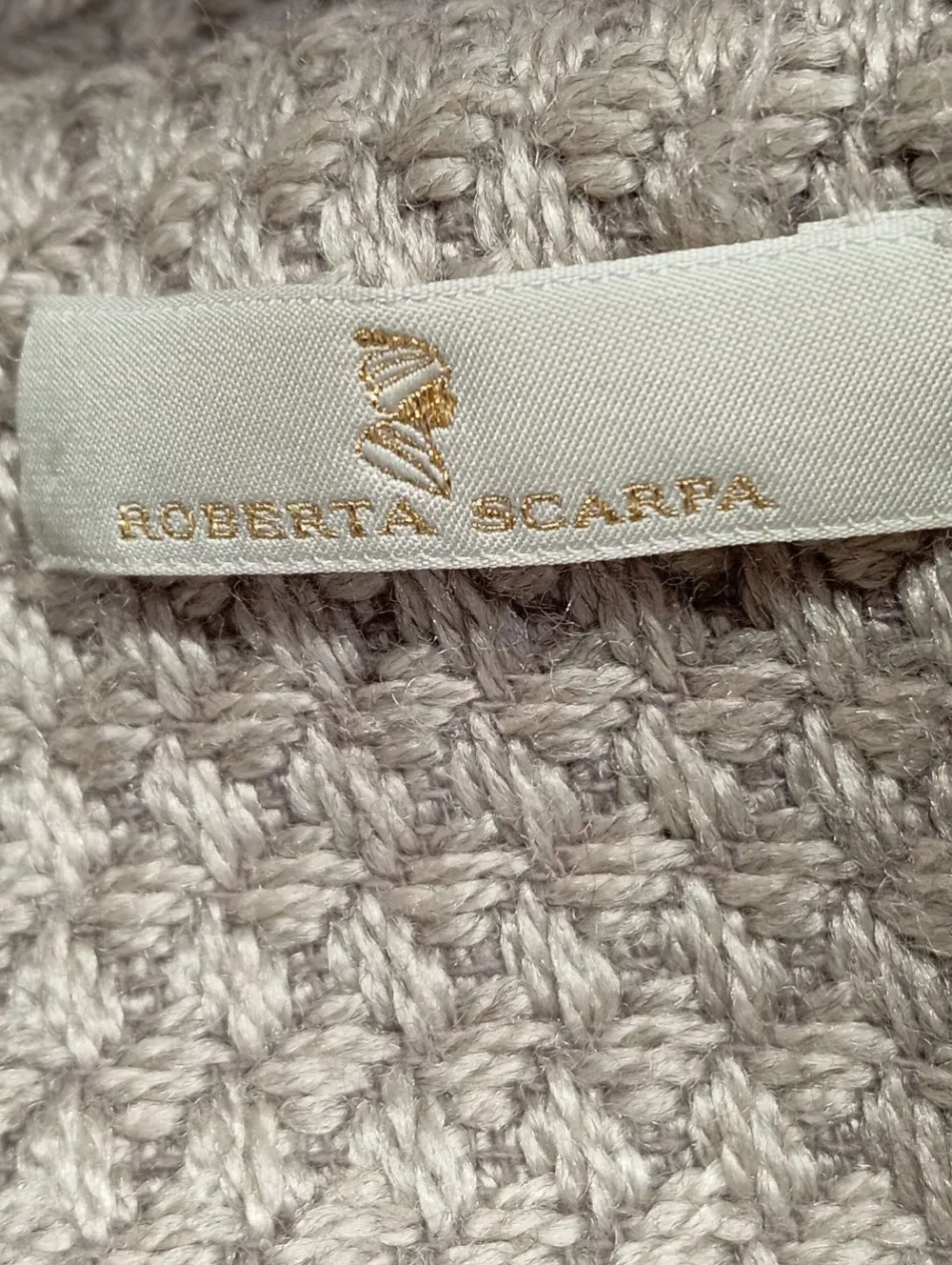 Mäntel>Roberta Scarpa Übergangsmantel Größe 42 hellgraugrau