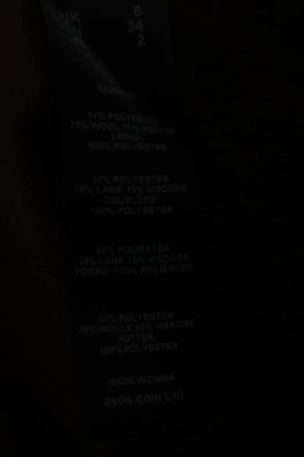 Übergangsmantel Größe 34-Asos Sale