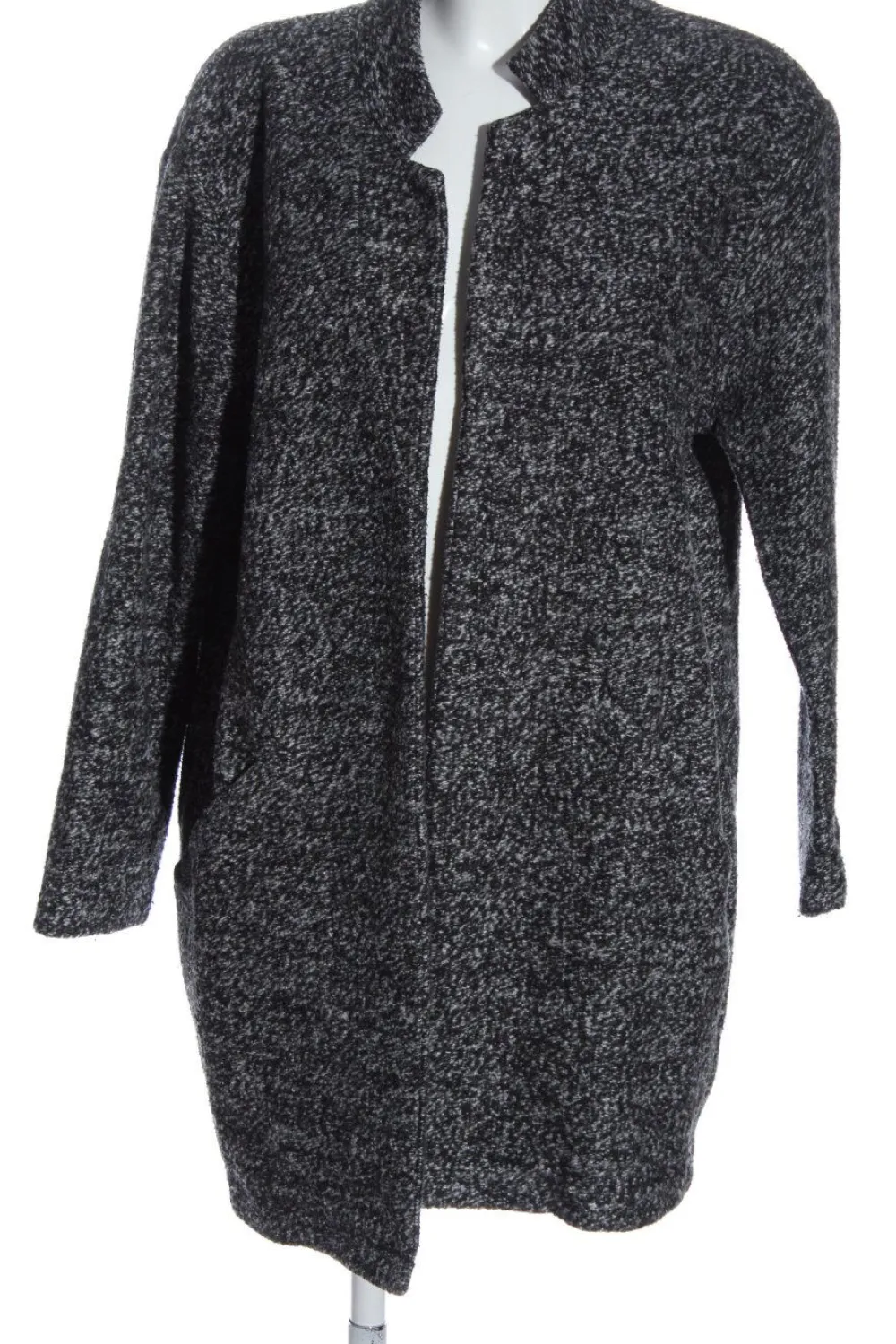 Mäntel>Tchibo Übergangsmantel Größe 36 schwarzhellgrau