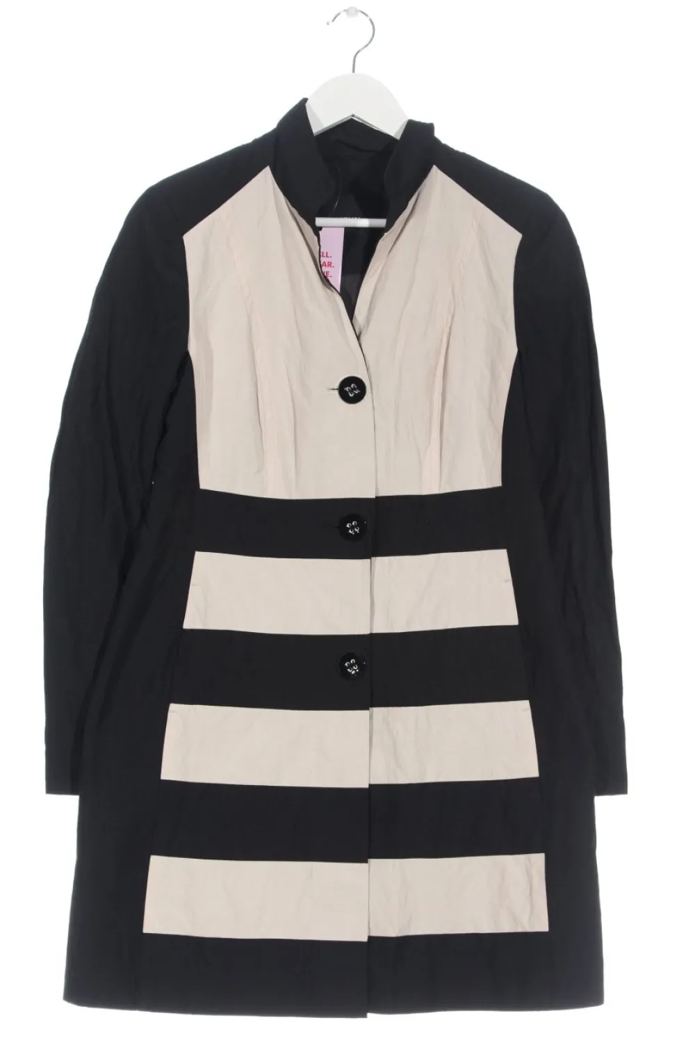 Mäntel>Taifun Übergangsmantel Größe 36 schwarzweiß