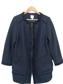 Mäntel>H&M Übergangsmantel Größe 48 dunkelblau