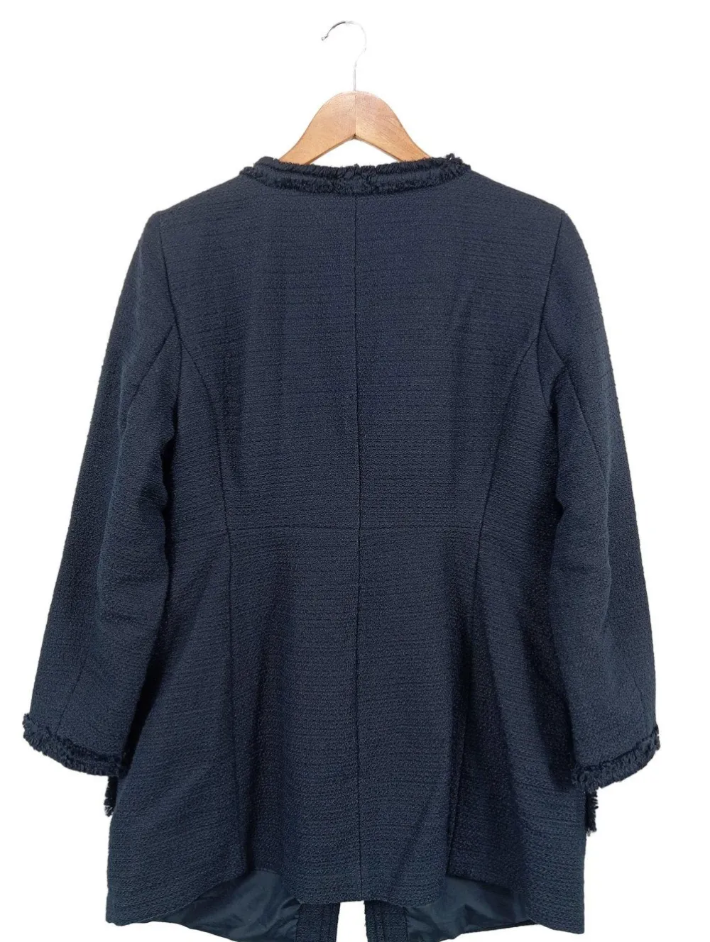 Mäntel>H&M Übergangsmantel Größe 48 dunkelblau