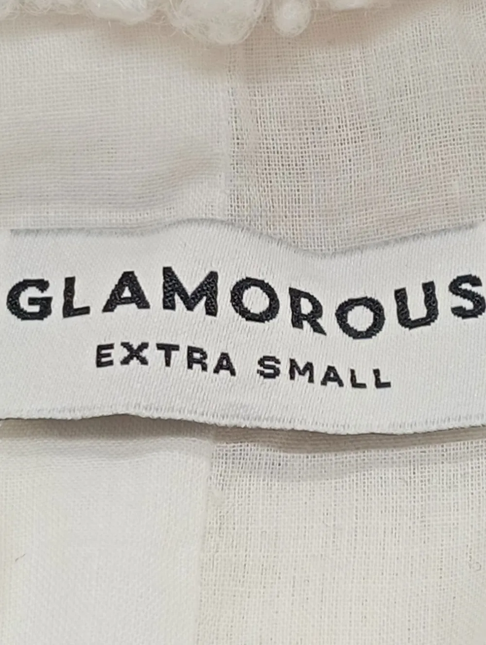 Mäntel>Glamorous Übergangsmantel Größe 34 weiß