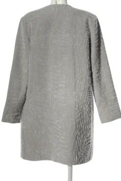 Mäntel>Sassia Paris Übergangsmantel Größe 38 silberfarben