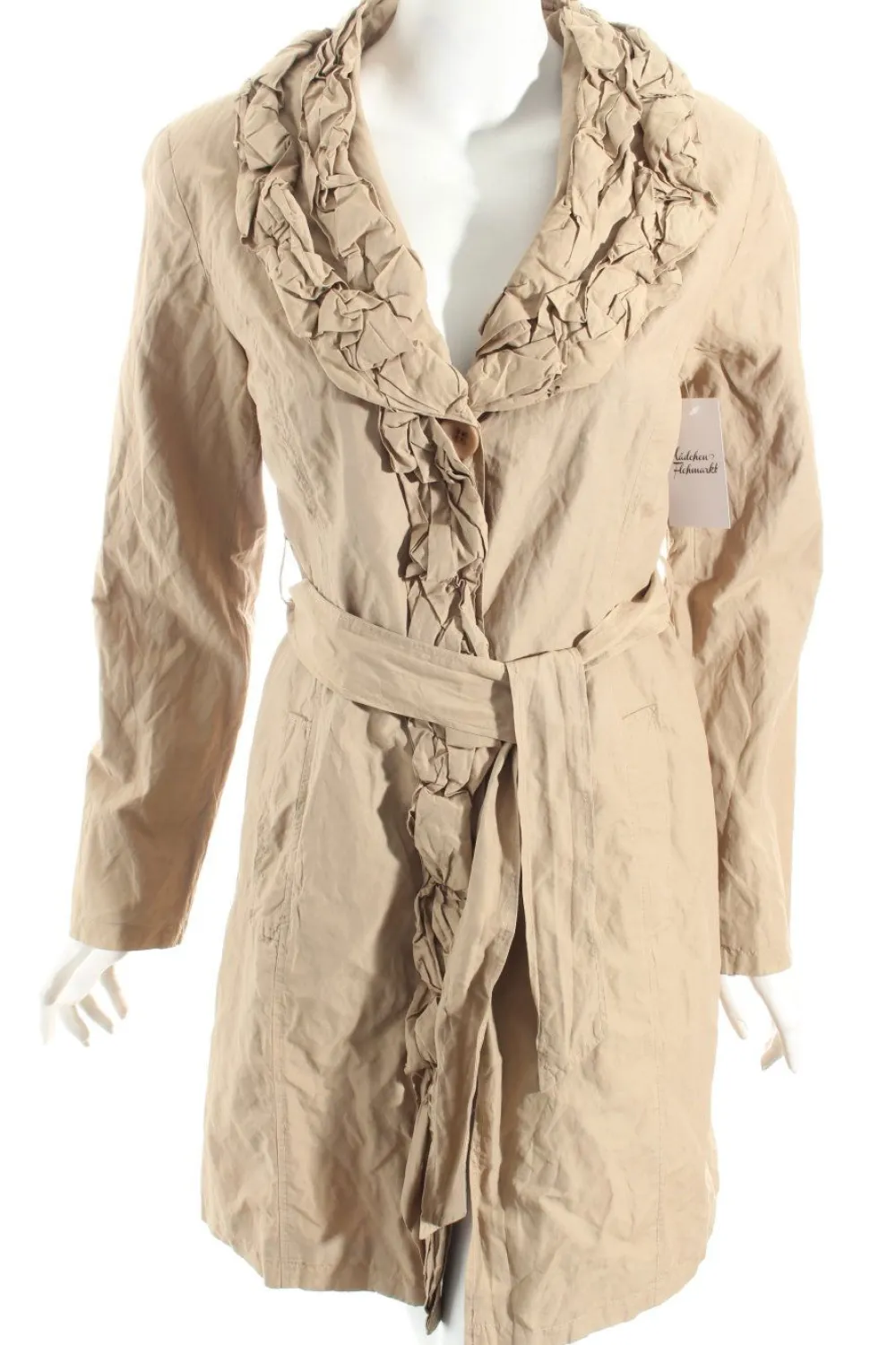 Mäntel>Heine Übergangsmantel Größe 40 beige