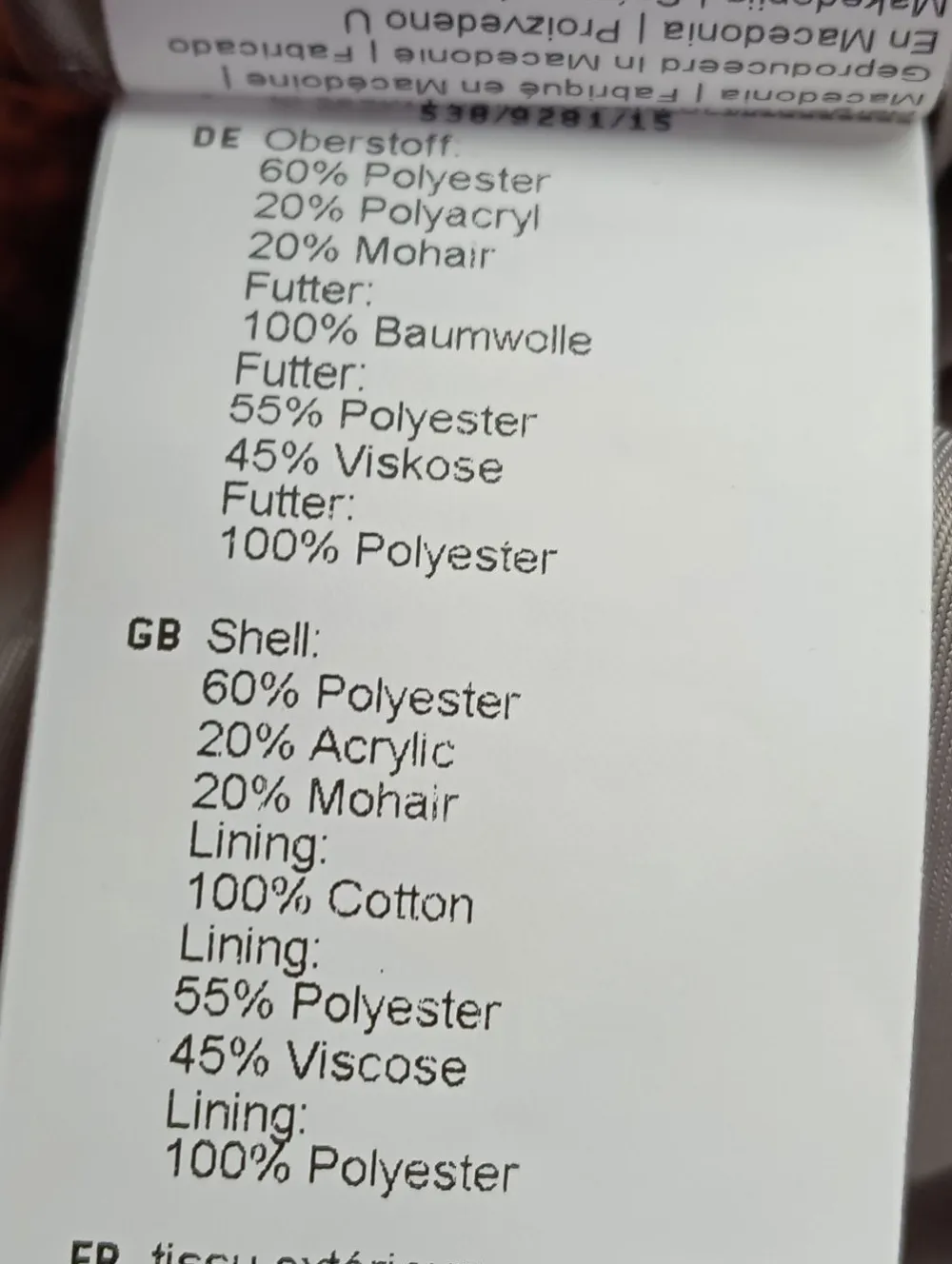 Übergangsmantel Größe 38-Cinque Best