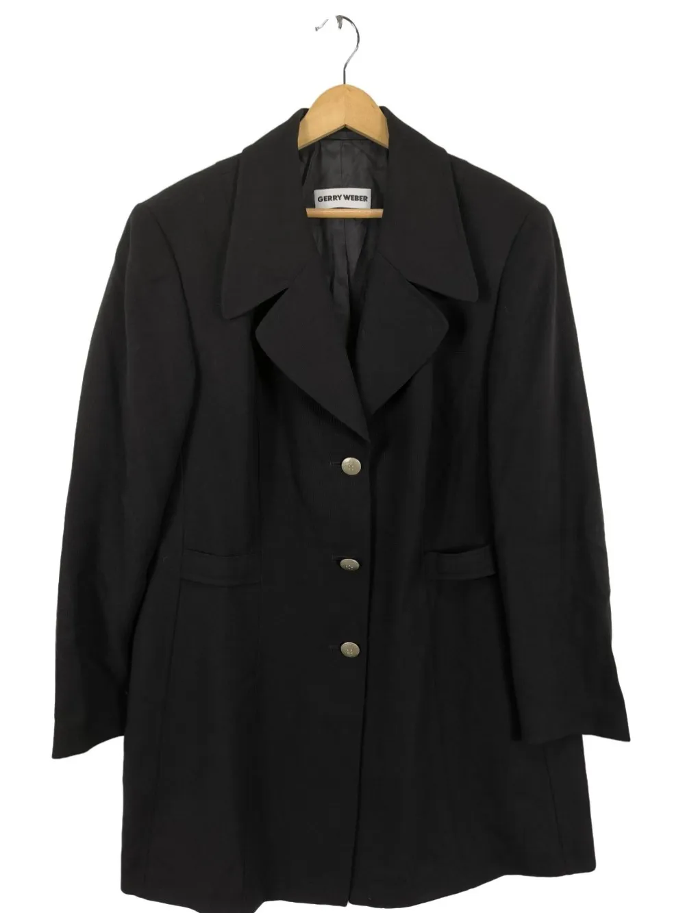 Mäntel>Gerry Weber Übergangsmantel Größe 42 schwarz