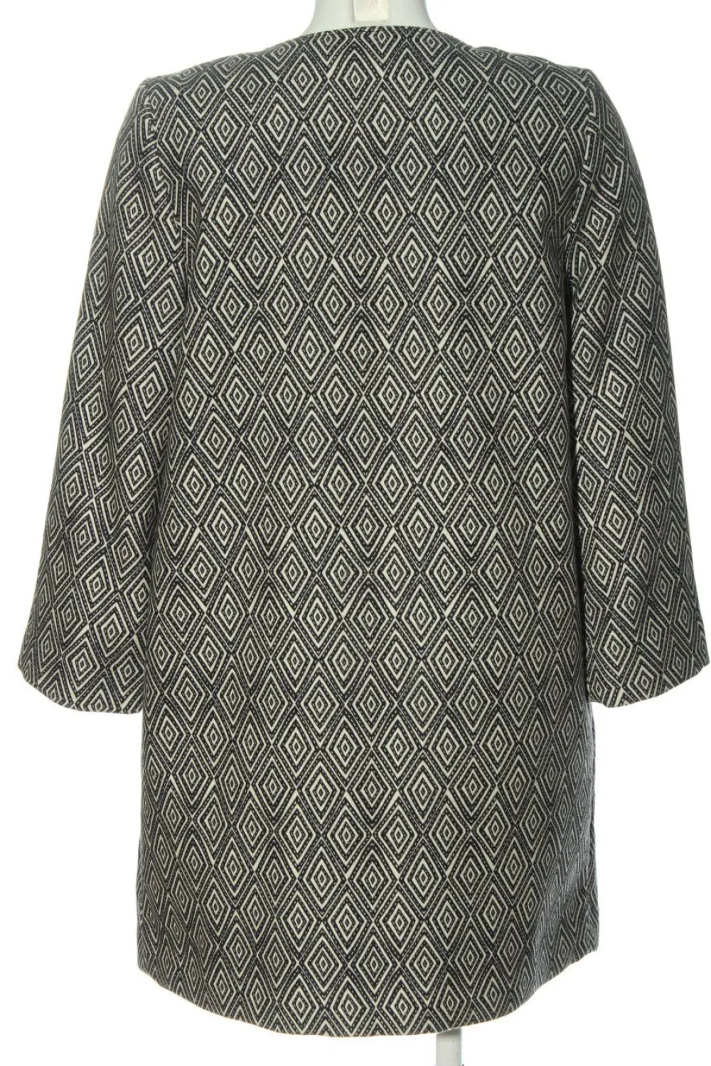 Mäntel>H&M Übergangsmantel Größe 34 schwarzweiß