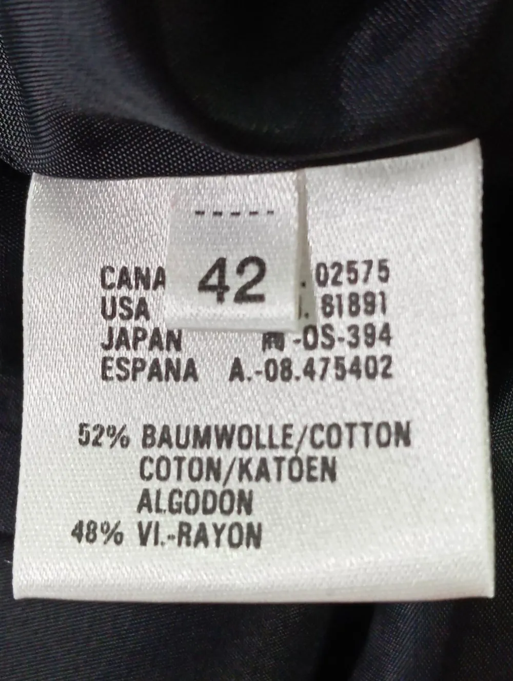 Übergangsmantel Größe 42-Jo. Herrnbu00f6ck New