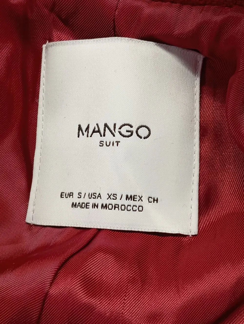 Mäntel>Mango Suit Übergangsmantel Größe 36 rot