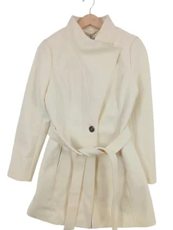 Mäntel>Allegra K. Übergangsmantel Größe 36 wollweiß