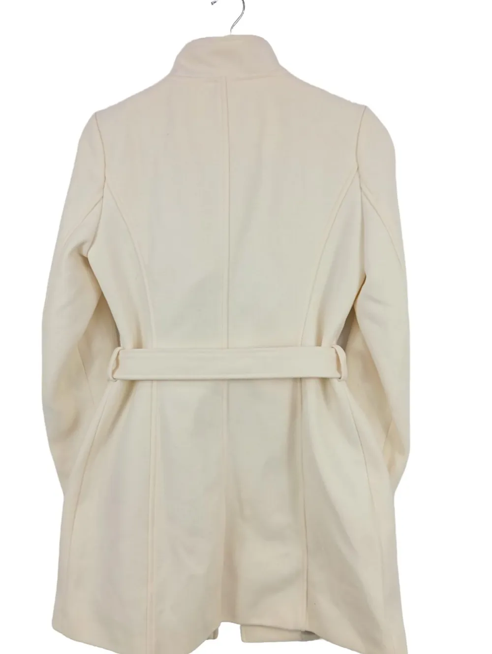 Mäntel>Allegra K. Übergangsmantel Größe 36 wollweiß