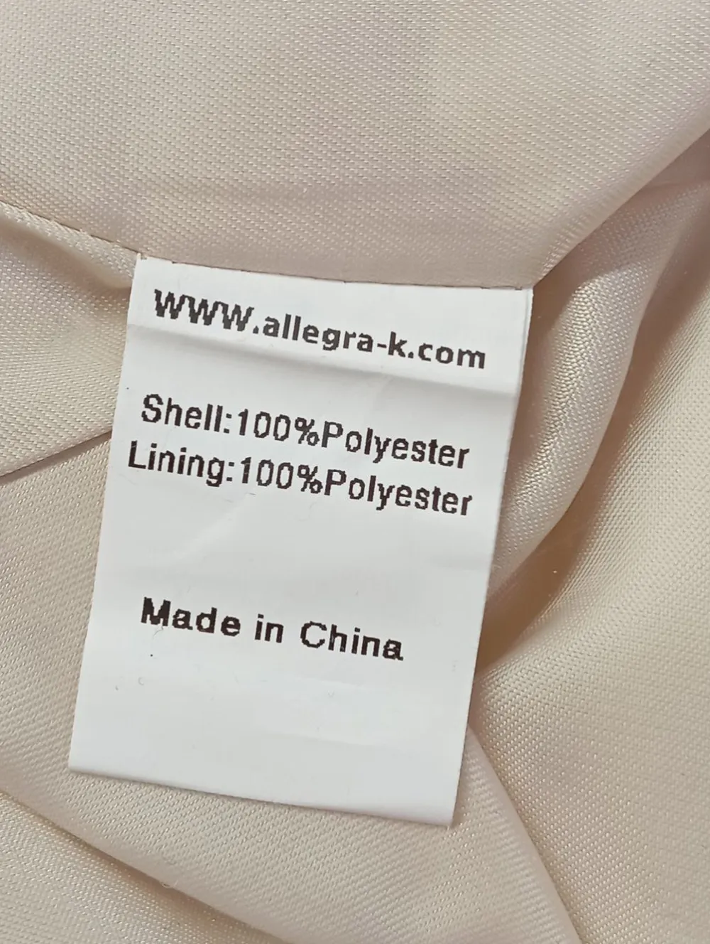 Mäntel>Allegra K. Übergangsmantel Größe 36 wollweiß