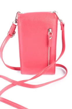 Bügeltaschen>TCM Bügeltasche rotsilberfarben