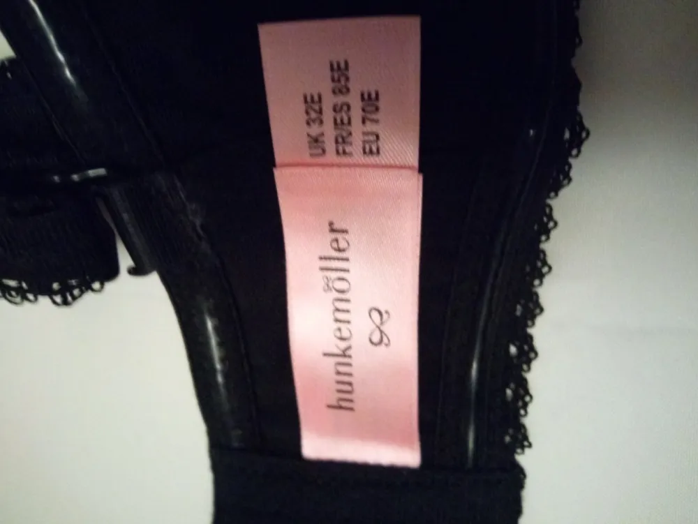 Dessous>Hunkemu00f6ller BH schwarz