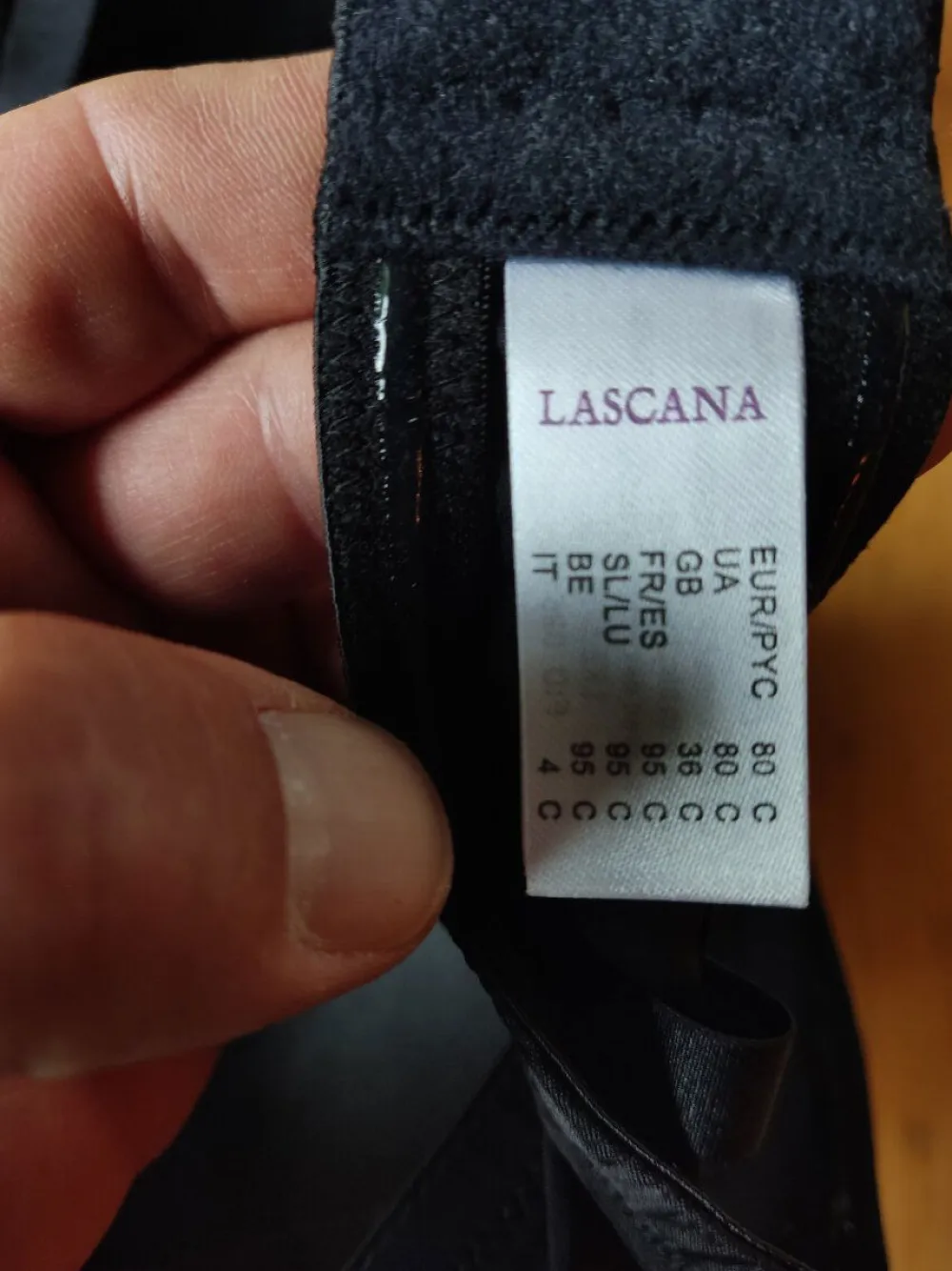 Dessous>Lascana BH schwarz