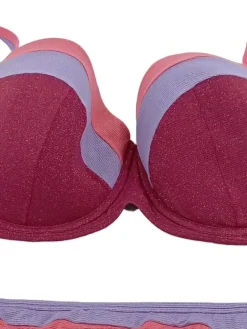 Bademode>Ulla Popken Bikini lila