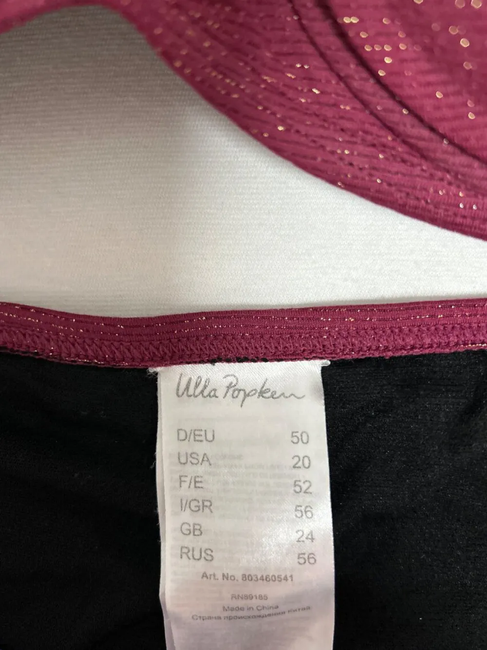 Bademode>Ulla Popken Bikini lila