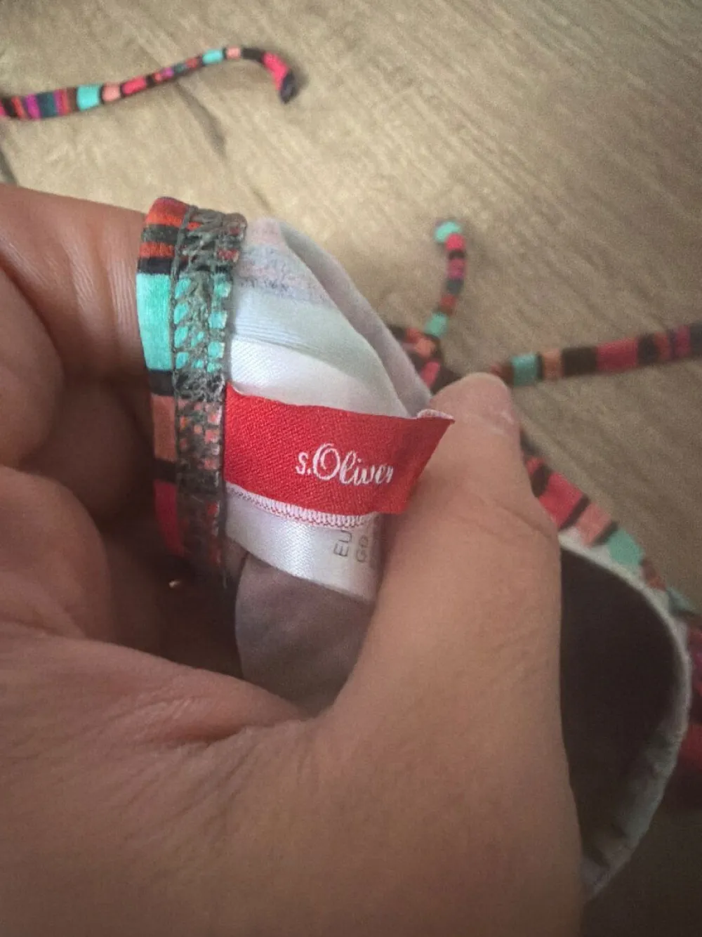 Bademode>s.Oliver Bikini Größe 34 mehrfarbig