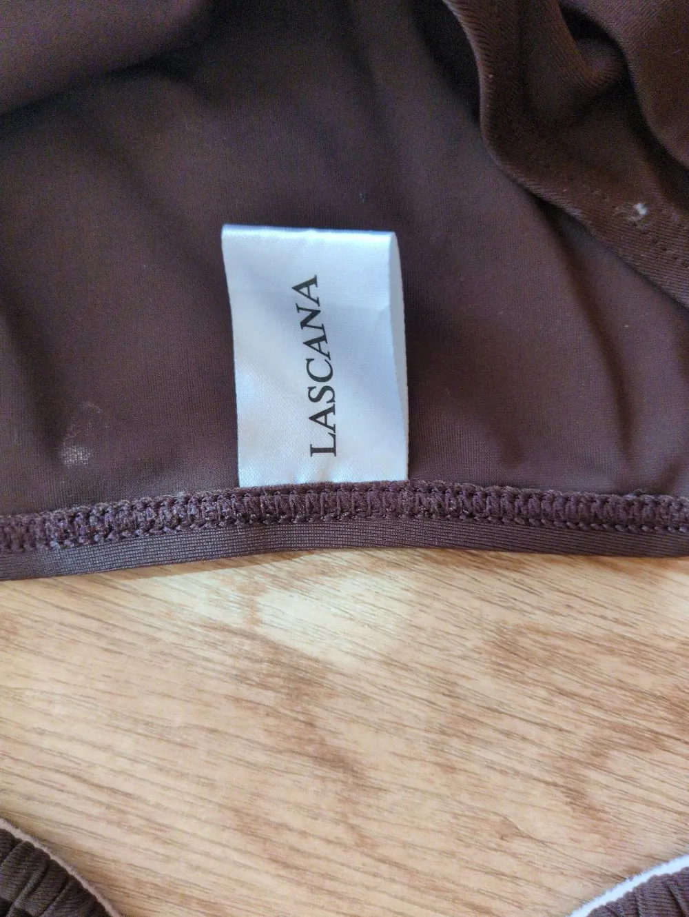 Bademode>Lascana Bikini Größe 36 braun