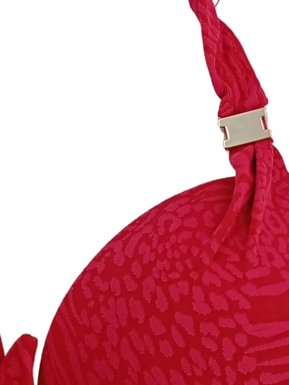 Bademode>Hunkemu00f6ller Bikini Größe 38 rot