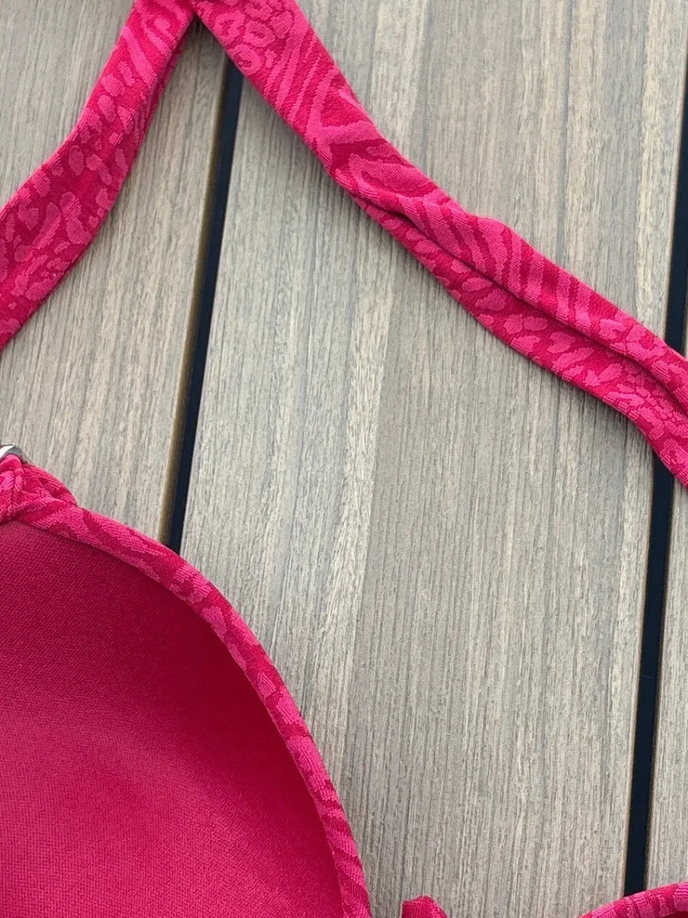 Bademode>Hunkemu00f6ller Bikini Größe 38 rot