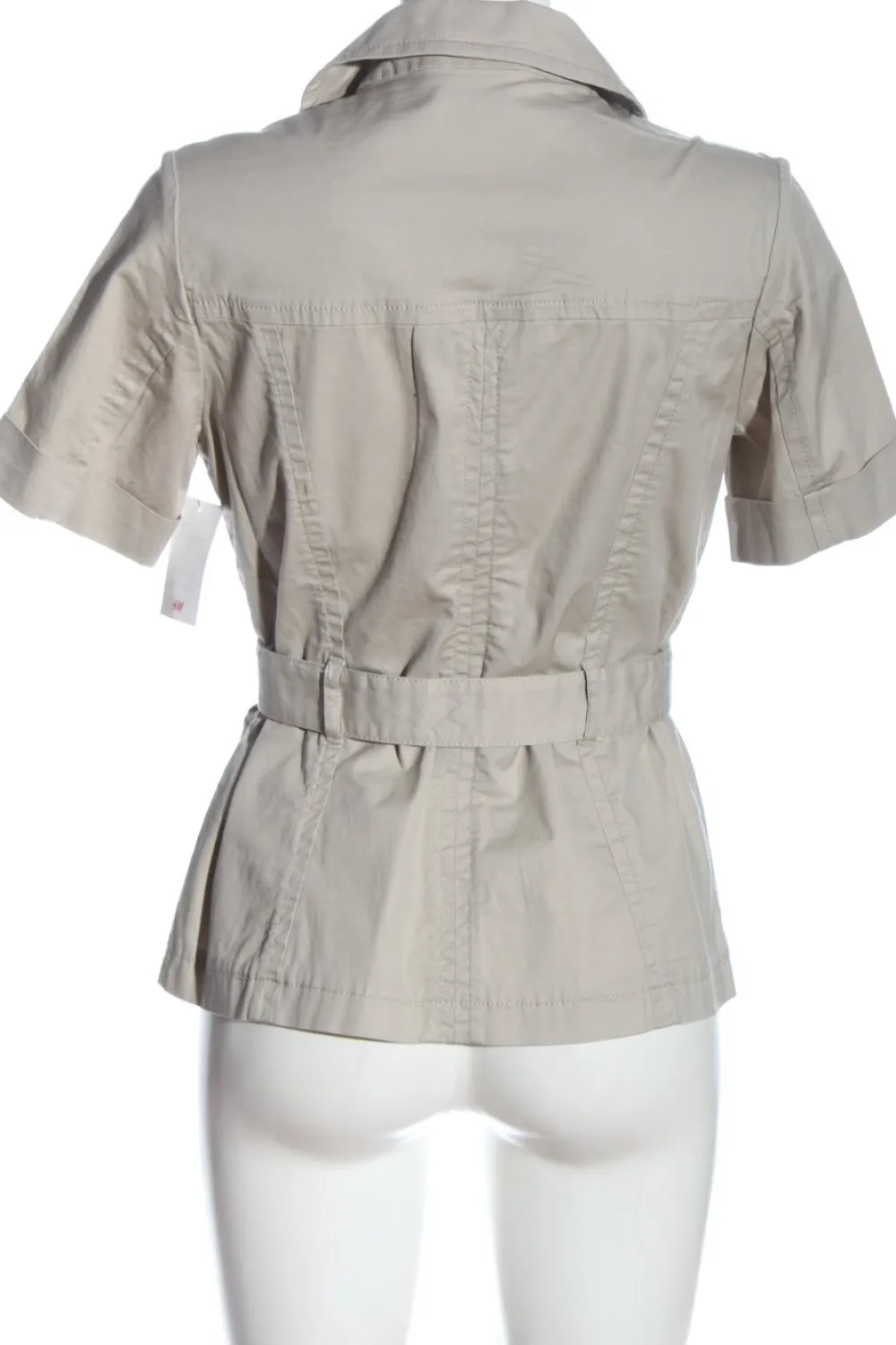 Jacken>H&M Blusenjacke Größe 40 hellgrau
