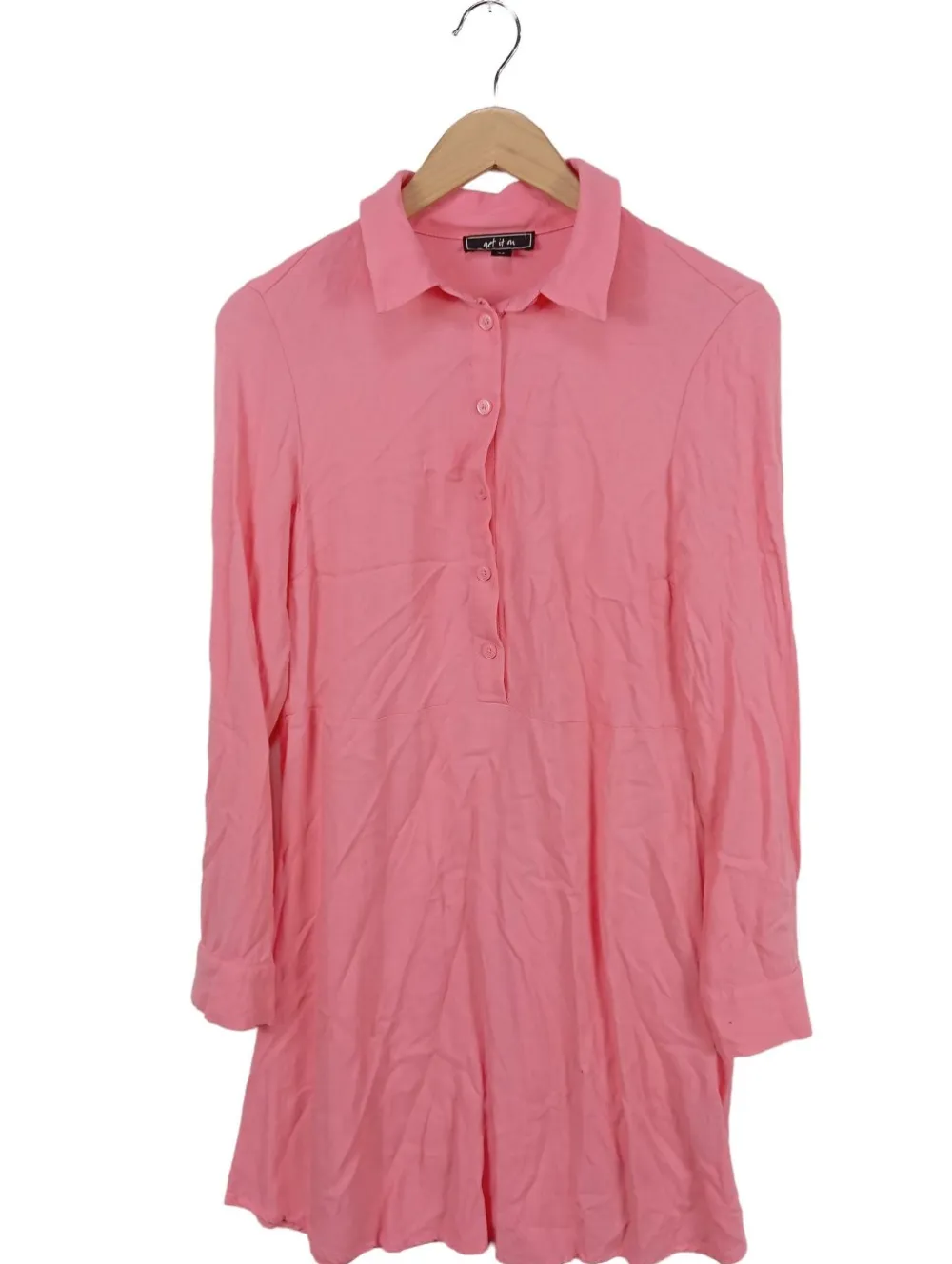 Kleider>get it on Blusenkleid Größe 34 pink