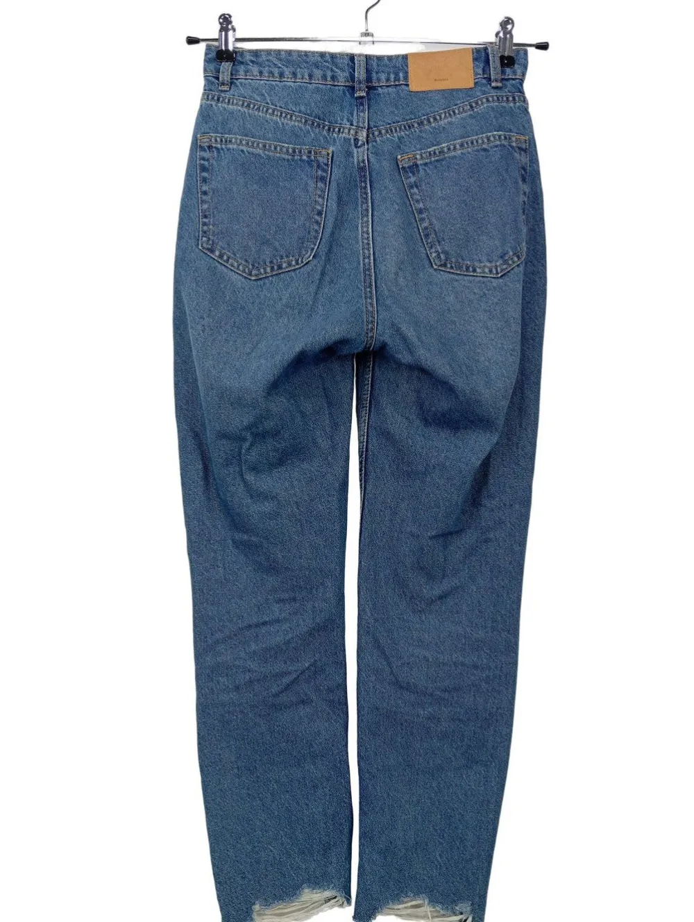 Jeans>Bershka Boyfriendjeans Größe 36 blau