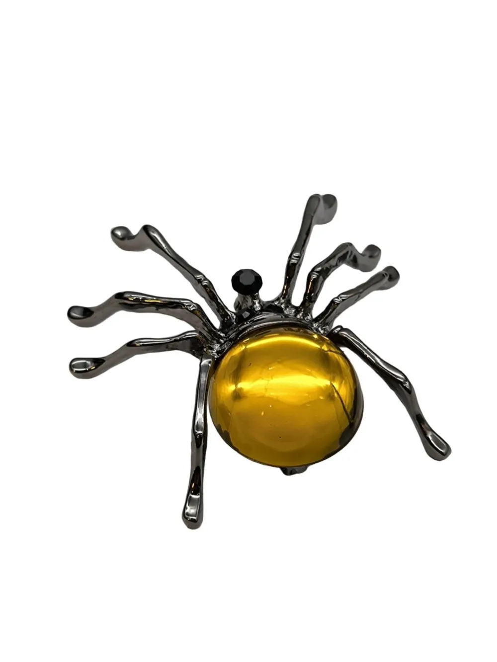 Broschen>Alilang Brosche schwarzblassgelb