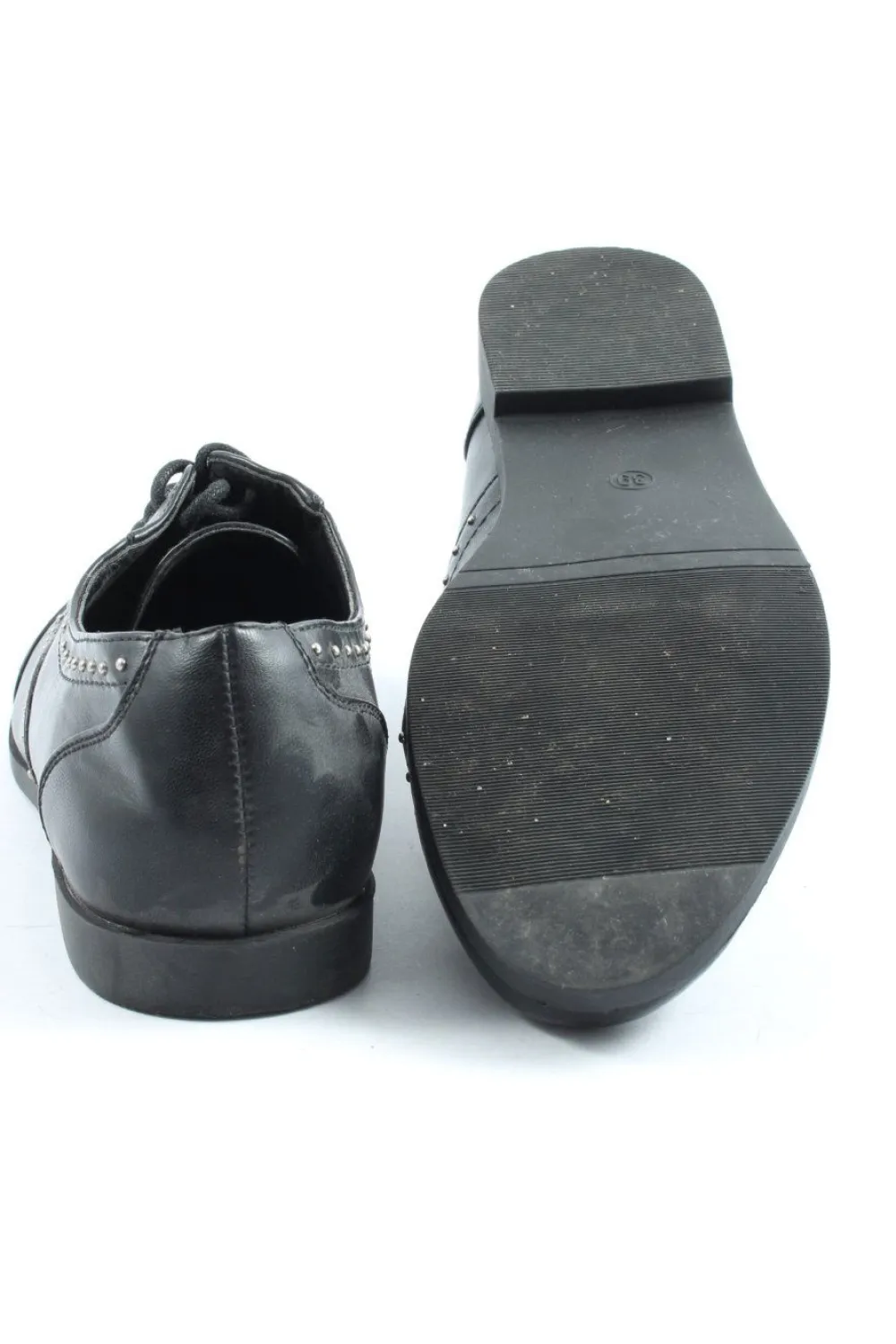 Businessschuhe>Only Budapester Größe 39 schwarz